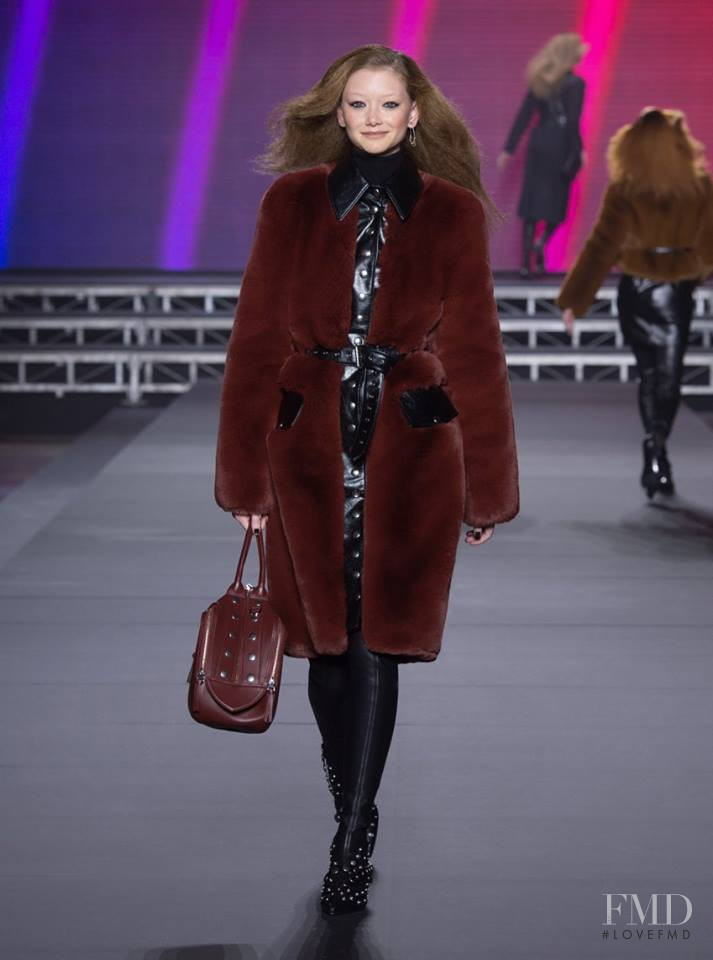 Sara Grace Wallerstedt featured in  the Sonia Rykiel fashion show for Autumn/Winter 2018