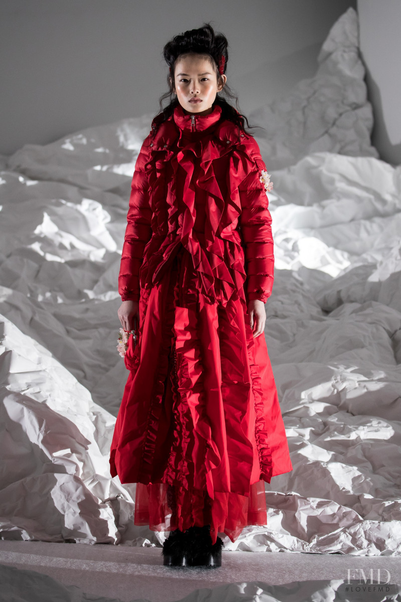 Xie Chaoyu featured in  the Moncler lookbook for Autumn/Winter 2018