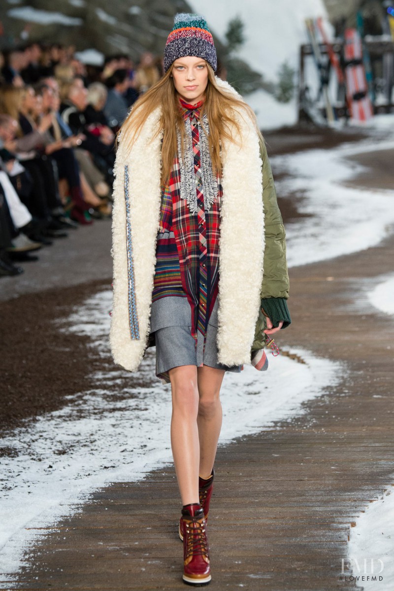 Lexi Boling featured in  the Tommy Hilfiger fashion show for Autumn/Winter 2014