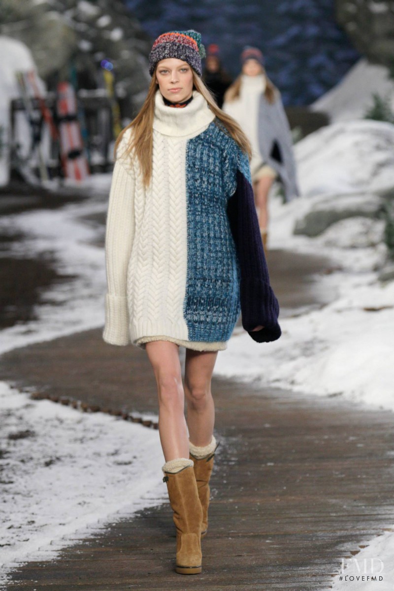 Lexi Boling featured in  the Tommy Hilfiger fashion show for Autumn/Winter 2014
