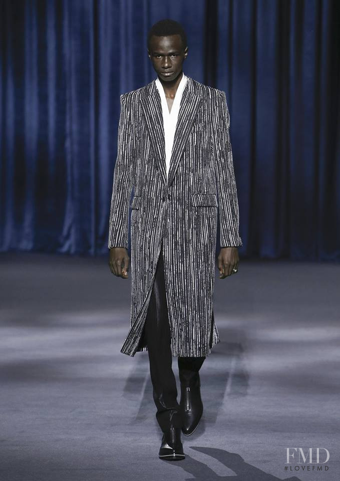 Malick Bodian featured in  the Givenchy fashion show for Autumn/Winter 2018