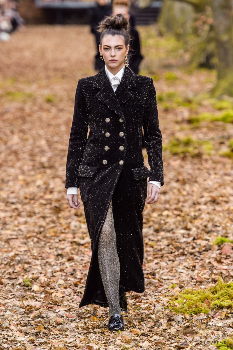 Vittoria Ceretti featured in  the Chanel fashion show for Autumn/Winter 2018