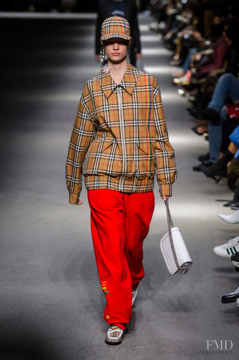 Faretta Radic featured in  the Burberry fashion show for Spring/Summer 2018