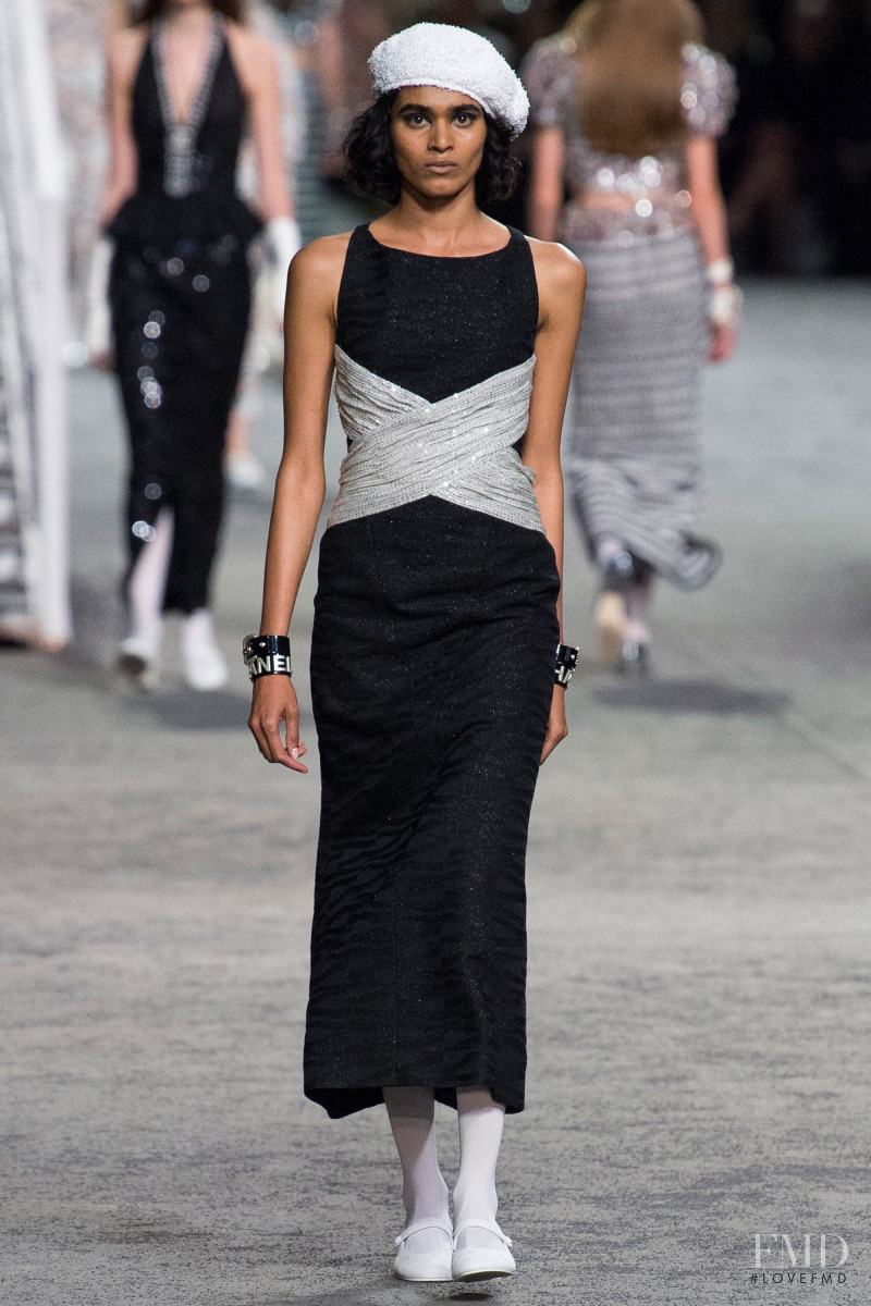 Radhika Nair featured in  the Chanel La Pausa fashion show for Resort 2019