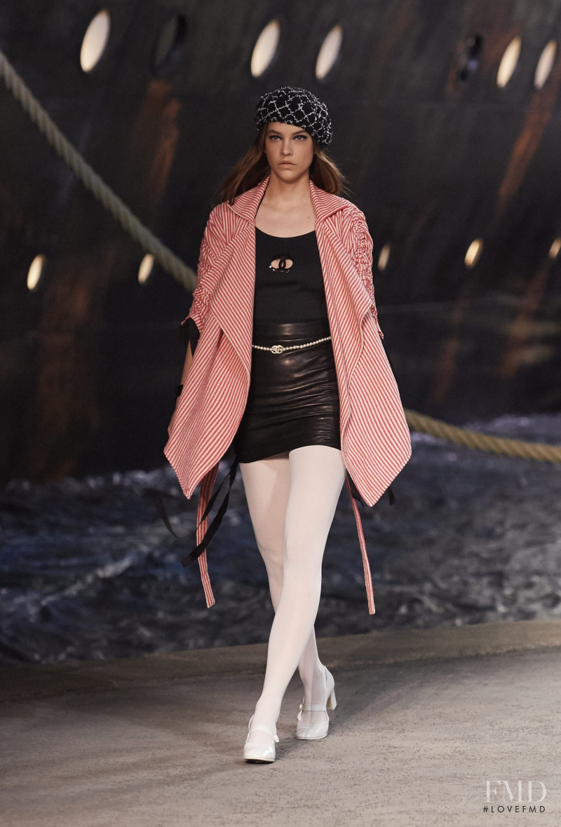 Barbara Palvin featured in  the Chanel La Pausa fashion show for Resort 2019