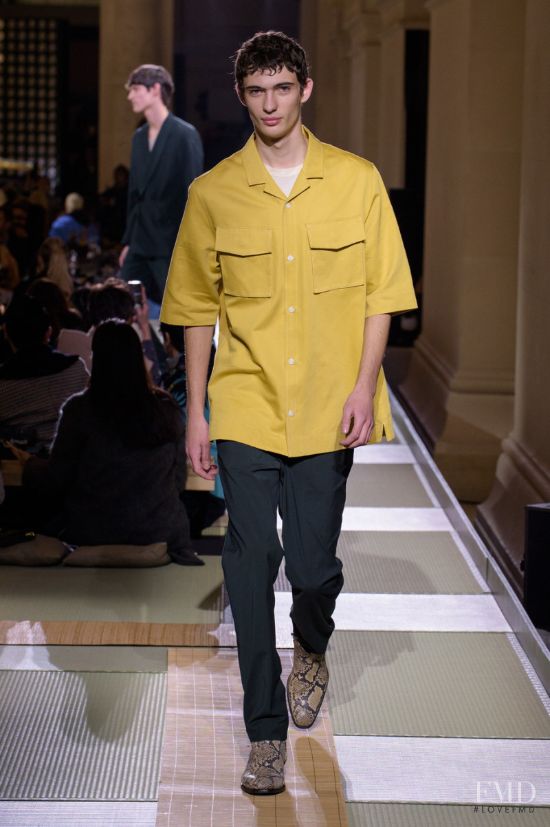 Piero Mendez featured in  the H&M fashion show for Spring/Summer 2018