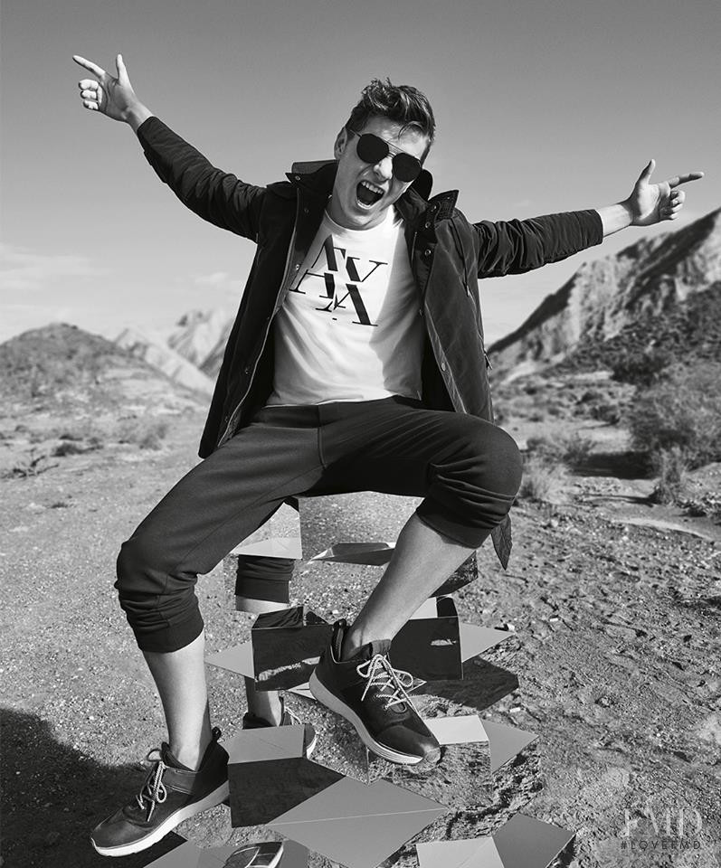 Armani Exchange advertisement for Spring/Summer 2018