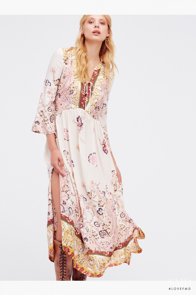 Victoria Germyn featured in  the Free People catalogue for Autumn/Winter 2016