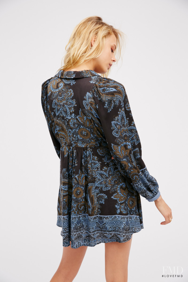 Victoria Germyn featured in  the Free People catalogue for Autumn/Winter 2016