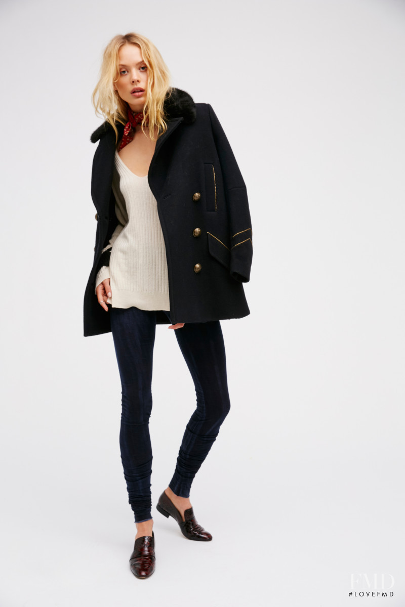 Victoria Germyn featured in  the Free People catalogue for Autumn/Winter 2016