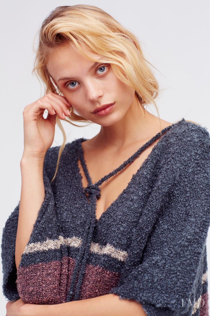Victoria Germyn featured in  the Free People catalogue for Autumn/Winter 2016