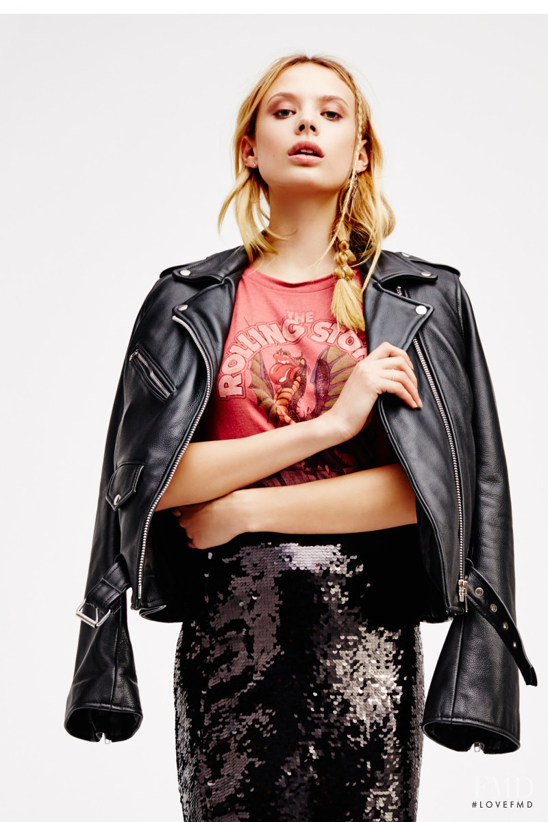 Victoria Germyn featured in  the Free People catalogue for Autumn/Winter 2016