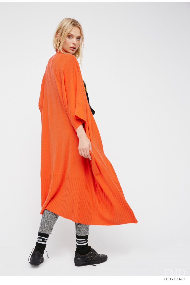 Victoria Germyn featured in  the Free People catalogue for Autumn/Winter 2016