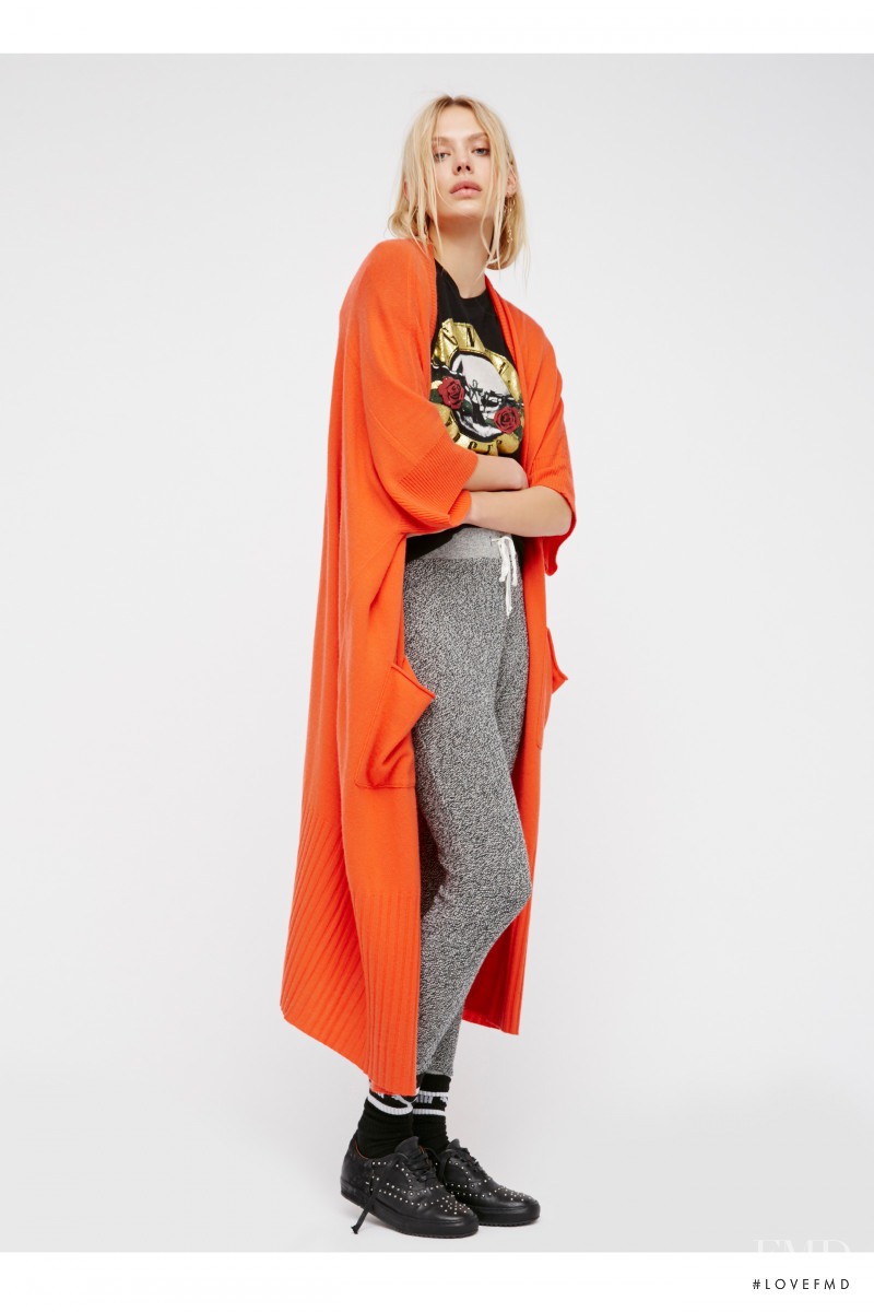 Victoria Germyn featured in  the Free People catalogue for Autumn/Winter 2016