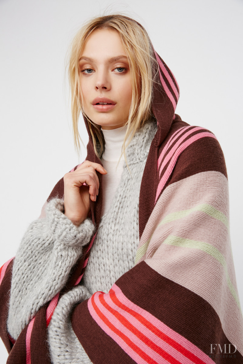 Victoria Germyn featured in  the Free People catalogue for Autumn/Winter 2016