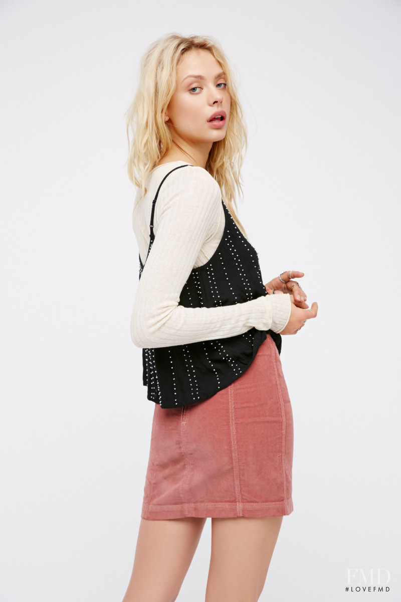 Victoria Germyn featured in  the Free People catalogue for Autumn/Winter 2016