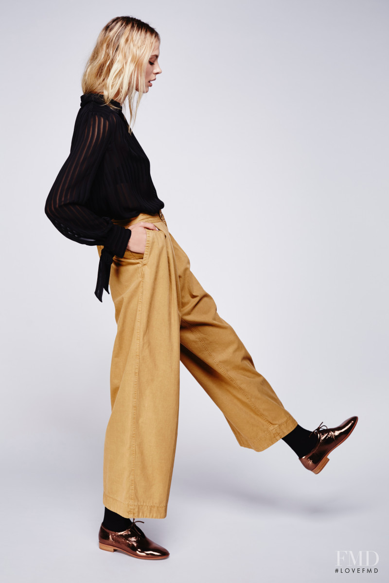 Victoria Germyn featured in  the Free People catalogue for Autumn/Winter 2016