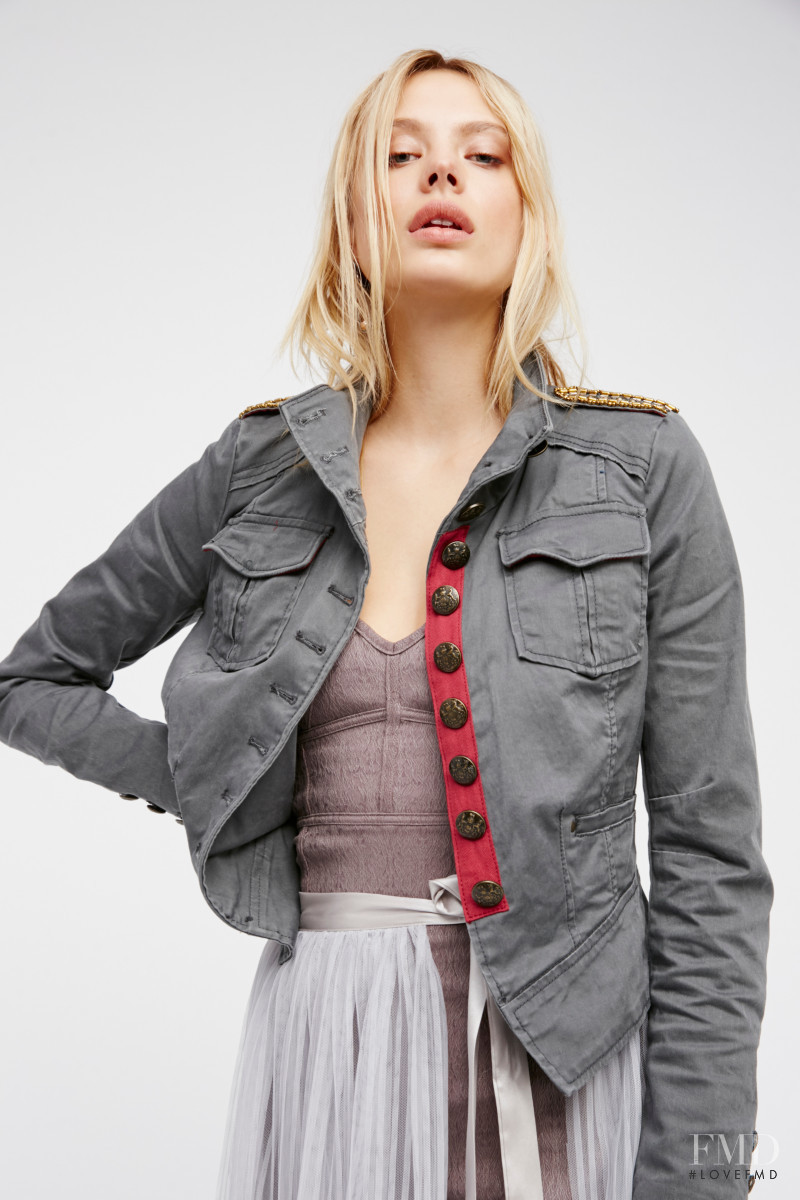 Victoria Germyn featured in  the Free People catalogue for Autumn/Winter 2016