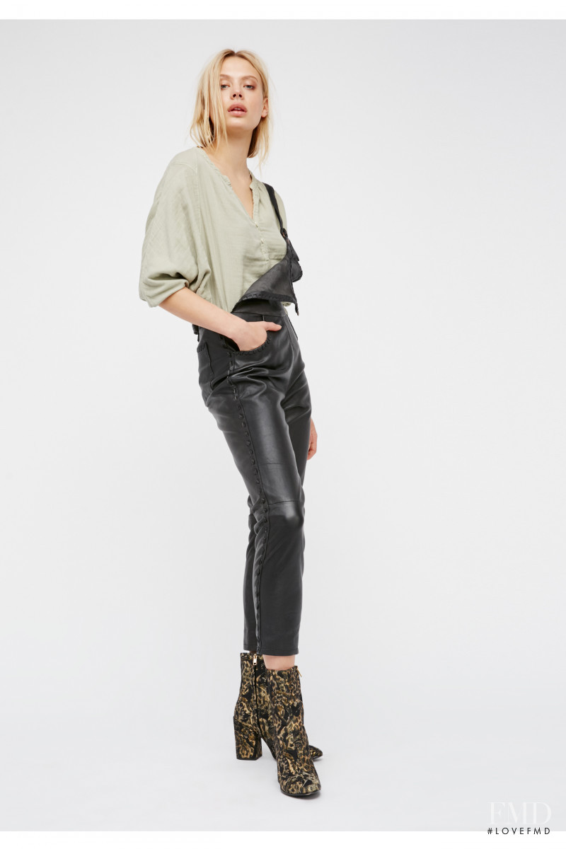 Victoria Germyn featured in  the Free People catalogue for Autumn/Winter 2016