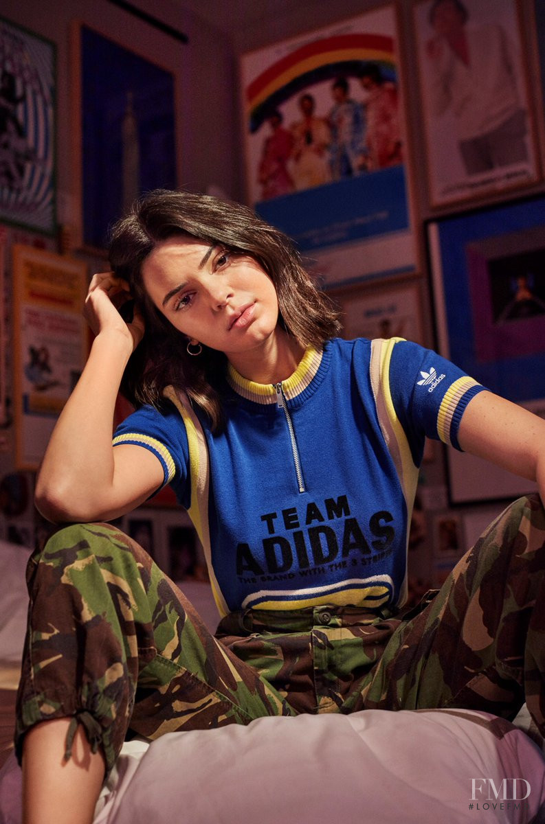 Kendall Jenner featured in  the Adidas Originals Arkyn advertisement for Spring/Summer 2018