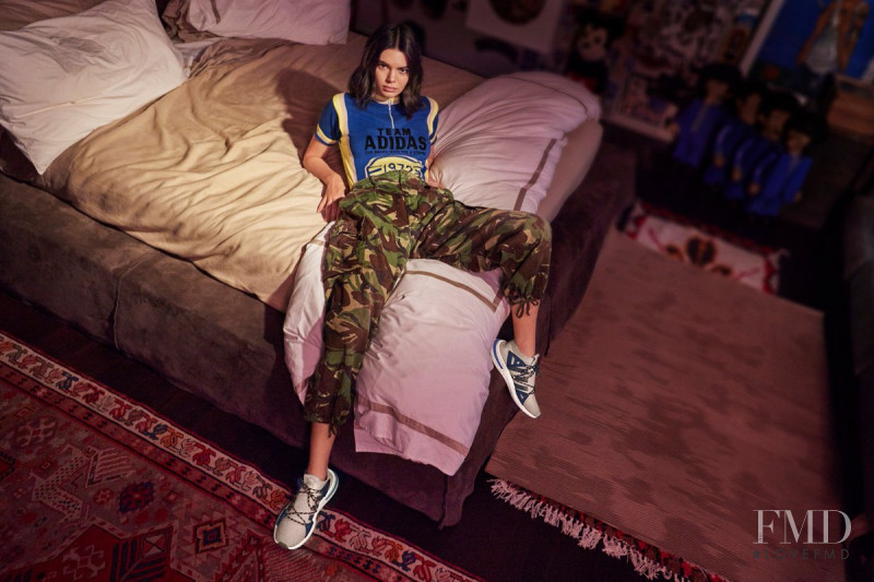 Kendall Jenner featured in  the Adidas Originals Arkyn advertisement for Spring/Summer 2018