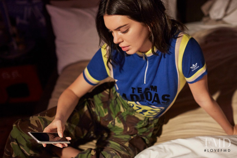 Kendall Jenner featured in  the Adidas Originals Arkyn advertisement for Spring/Summer 2018