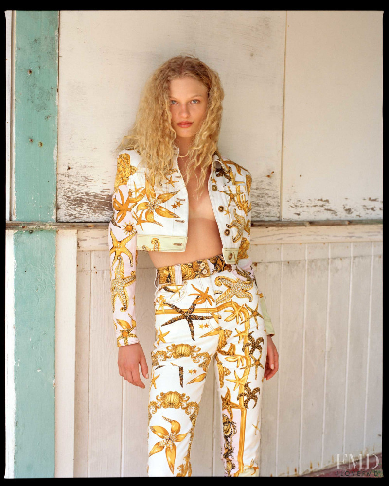Frederikke Sofie Falbe-Hansen featured in  the Browns fashion show for Spring/Summer 2018