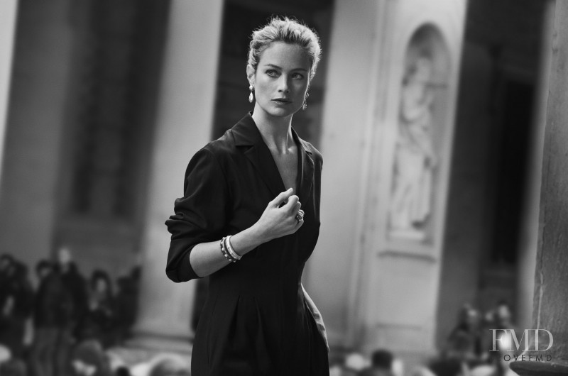 Carolyn Murphy featured in  the Buccellati advertisement for Spring/Summer 2018