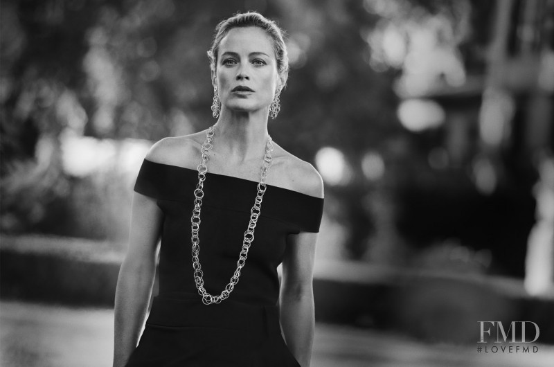 Carolyn Murphy featured in  the Buccellati advertisement for Spring/Summer 2018