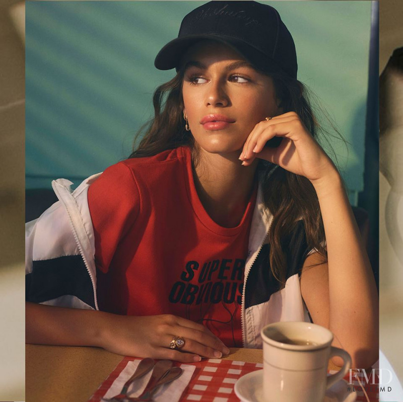 Kaia Gerber featured in  the Penshoppe advertisement for Spring/Summer 2018