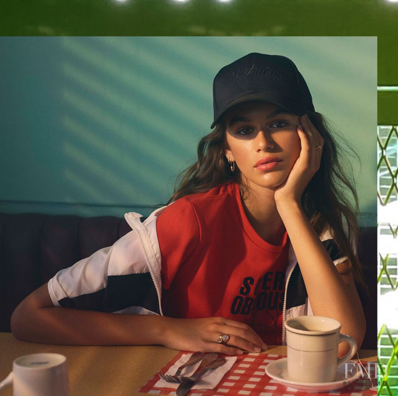 Kaia Gerber featured in  the Penshoppe advertisement for Spring/Summer 2018