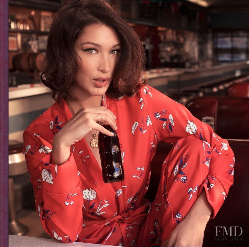 Bella Hadid featured in  the Penshoppe advertisement for Spring/Summer 2018