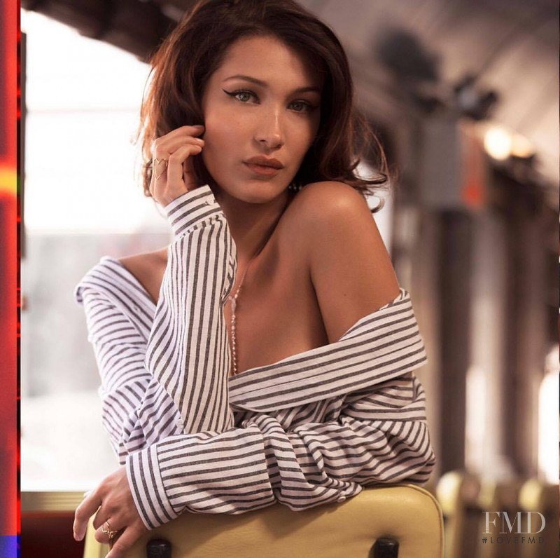 Bella Hadid featured in  the Penshoppe advertisement for Spring/Summer 2018