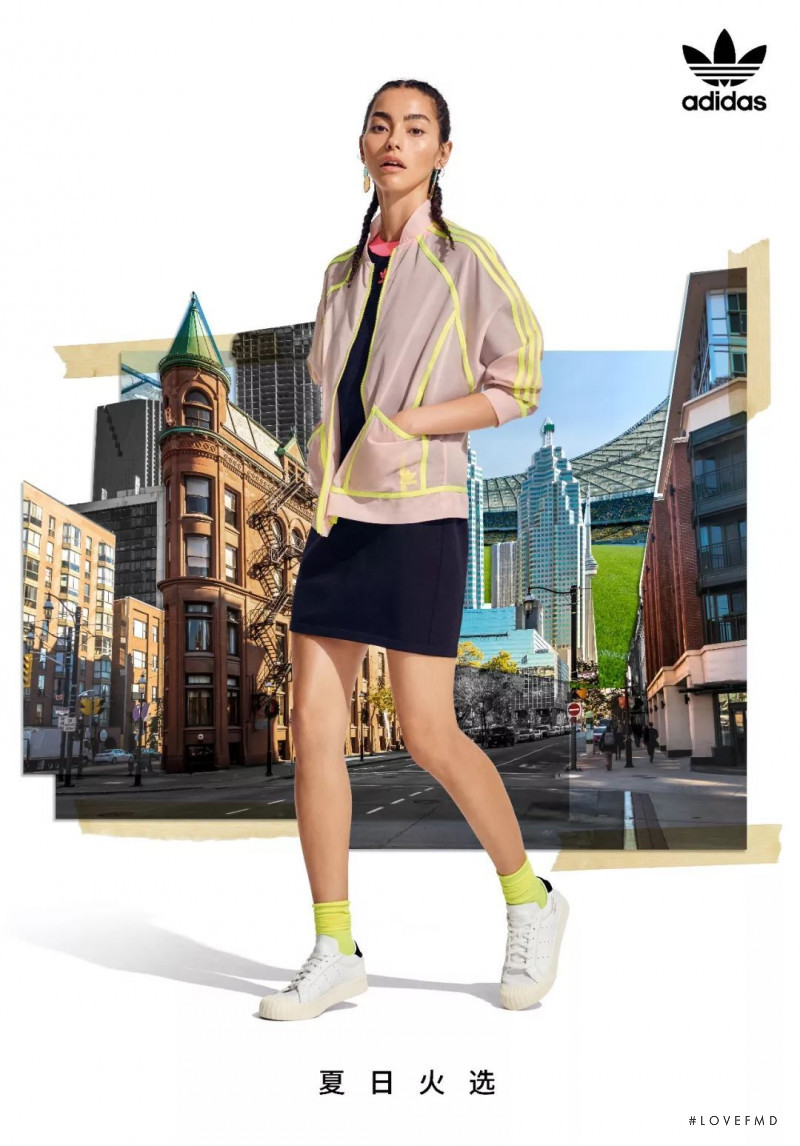 Adrianne Ho featured in  the Adidas Originals Superstar advertisement for Summer 2018