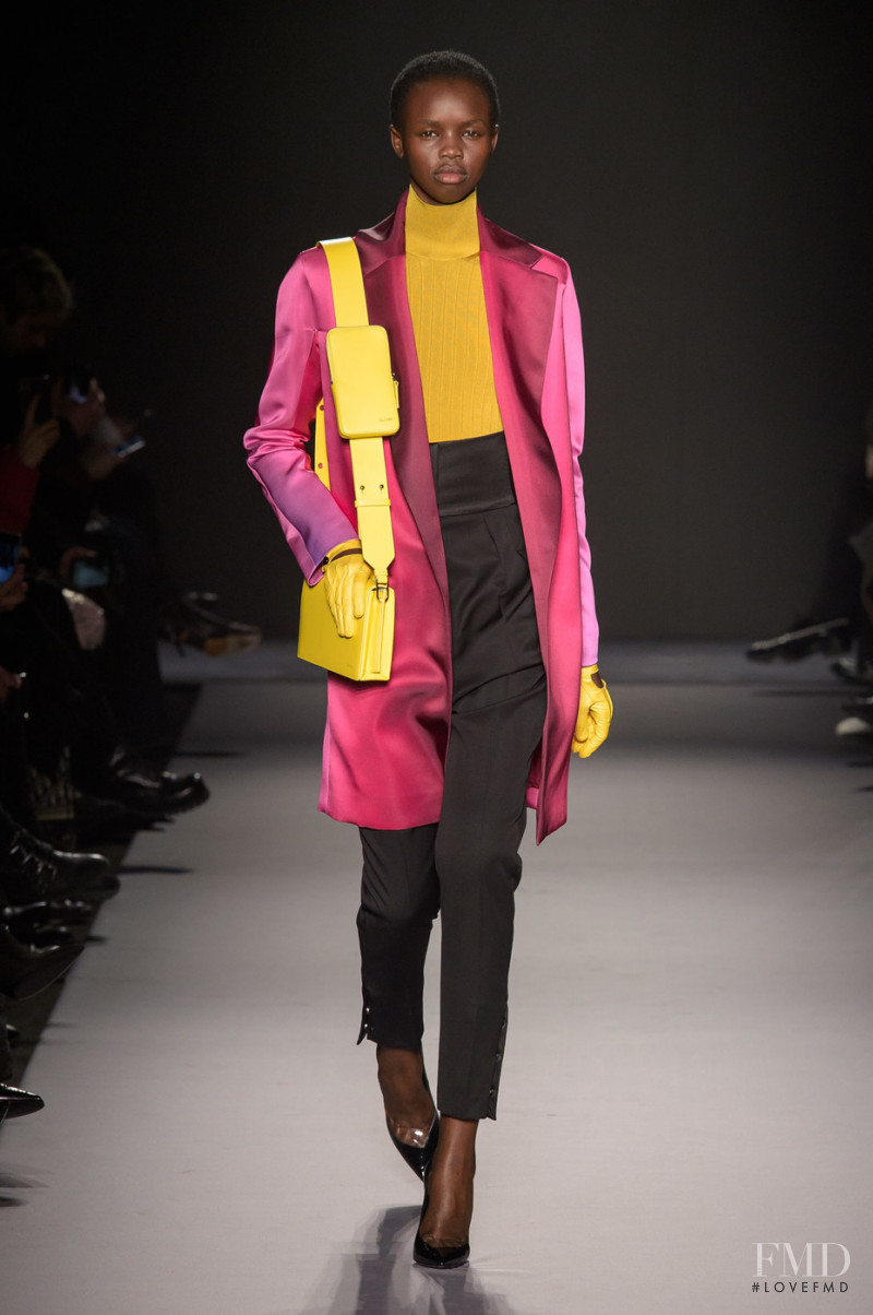 Akiima Ajak featured in  the Lanvin fashion show for Autumn/Winter 2018