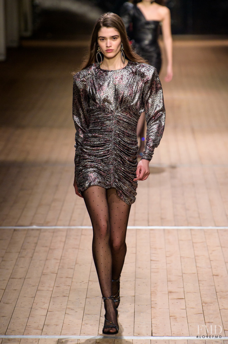 Alexandra Maria Micu featured in  the Isabel Marant fashion show for Autumn/Winter 2018