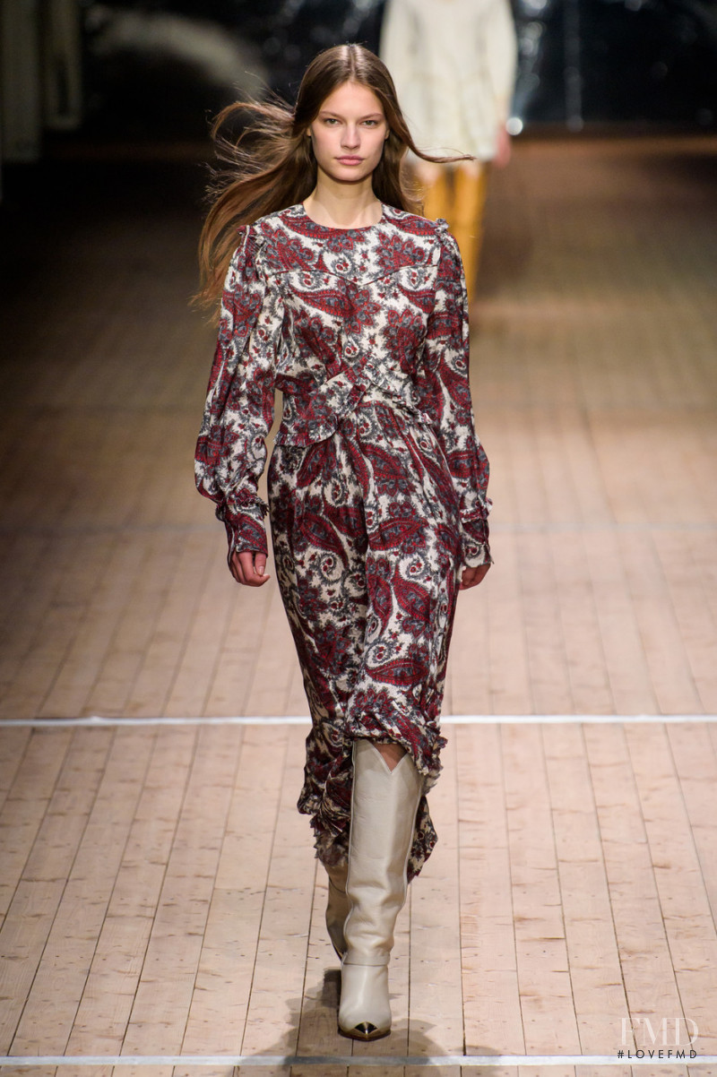 Faretta Radic featured in  the Isabel Marant fashion show for Autumn/Winter 2018