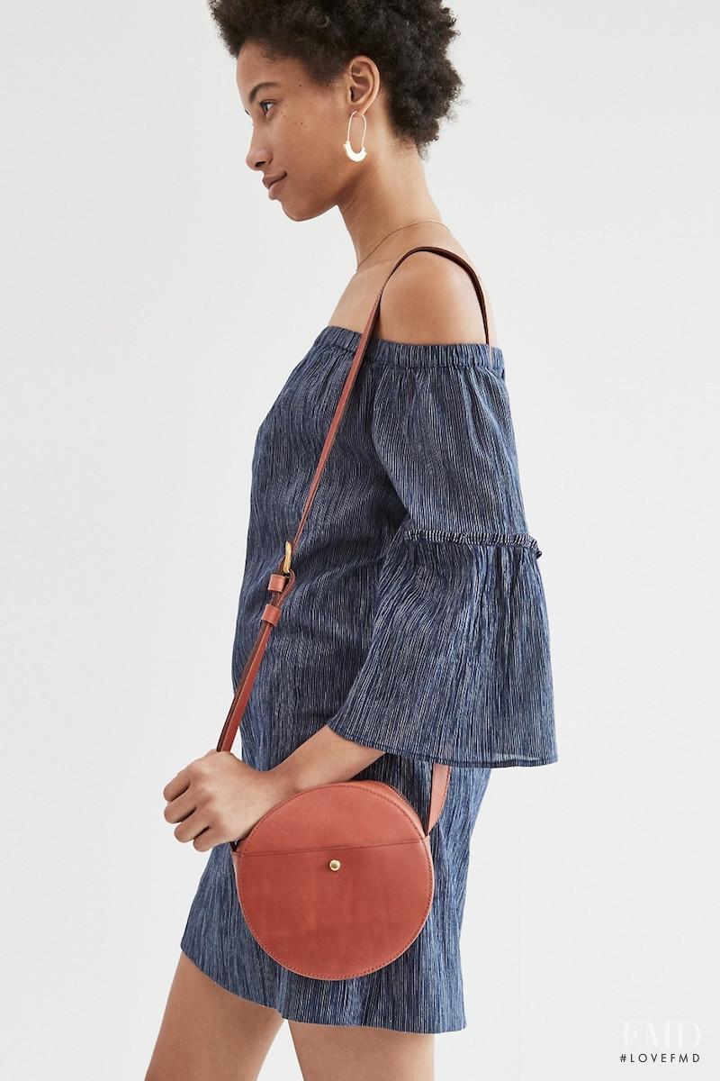 Lineisy Montero featured in  the Madewell Chic-End Weekend catalogue for Summer 2017