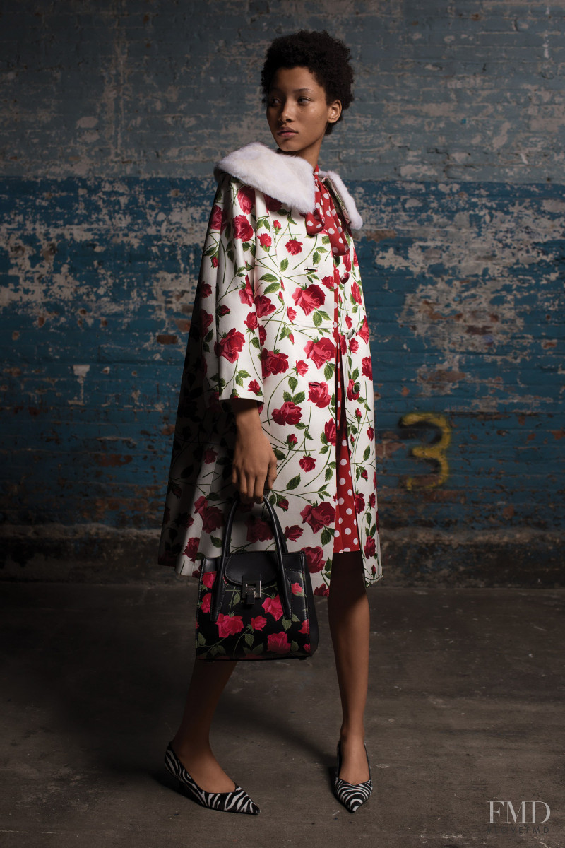 Lineisy Montero featured in  the Michael Kors Collection lookbook for Pre-Fall 2018