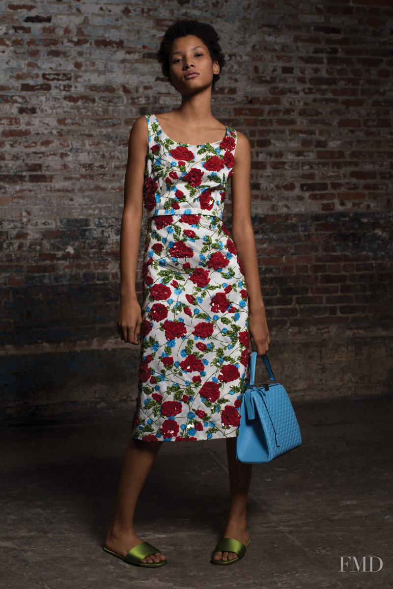 Lineisy Montero featured in  the Michael Kors Collection lookbook for Pre-Fall 2018