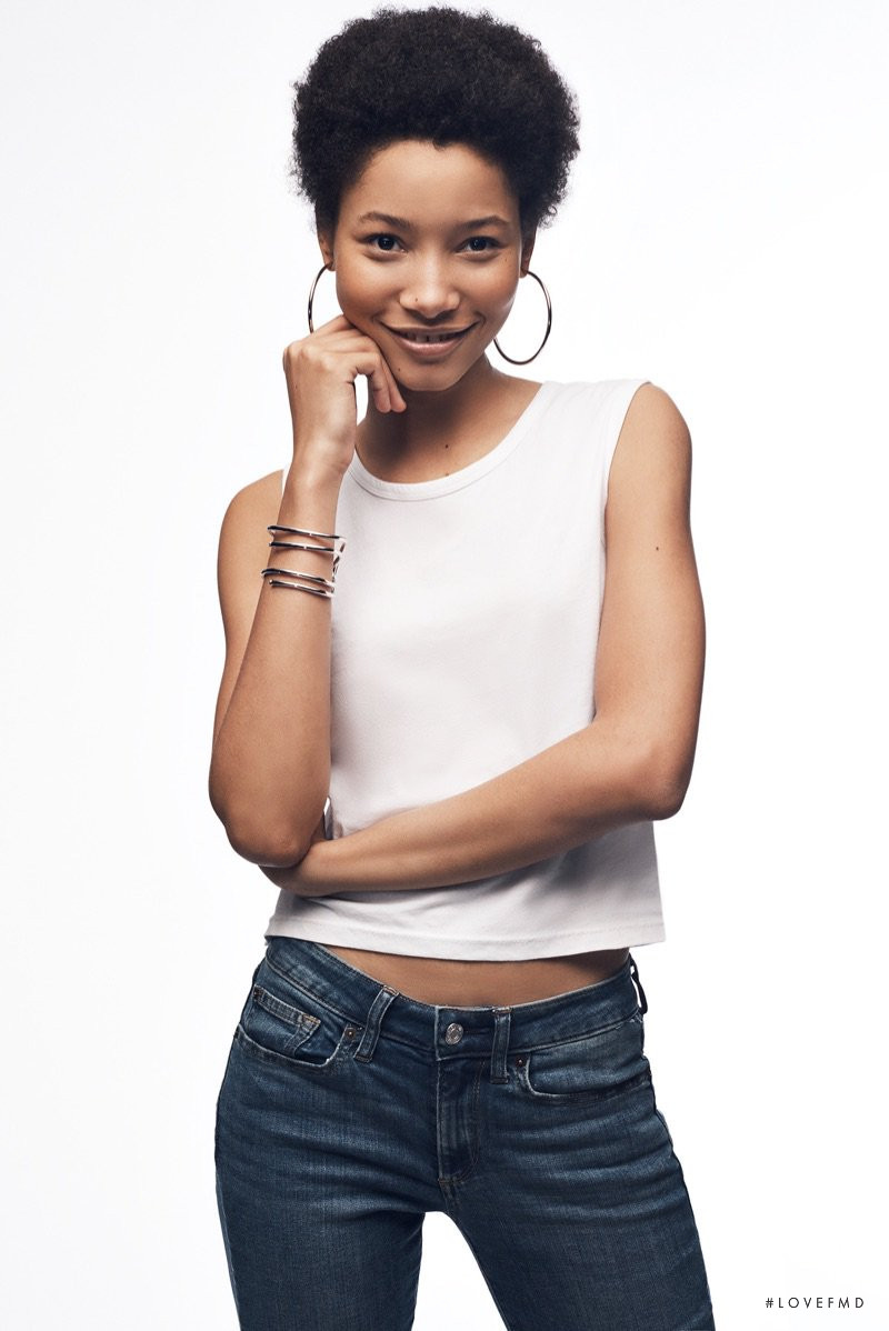 Lineisy Montero featured in  the Gap Bridging The Gap advertisement for Summer 2017