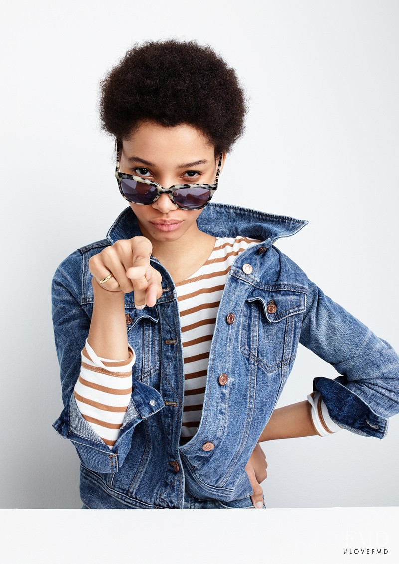 Lineisy Montero featured in  the J.Crew On-Trend Sunglasses lookbook for Spring/Summer 2017