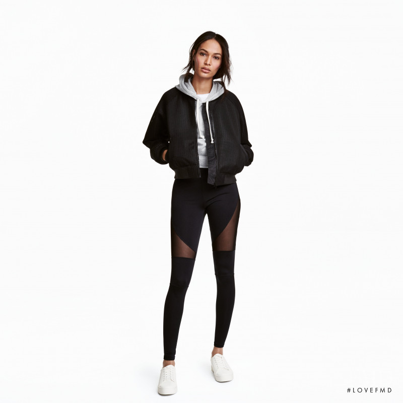 Joan Smalls featured in  the H&M catalogue for Winter 2016