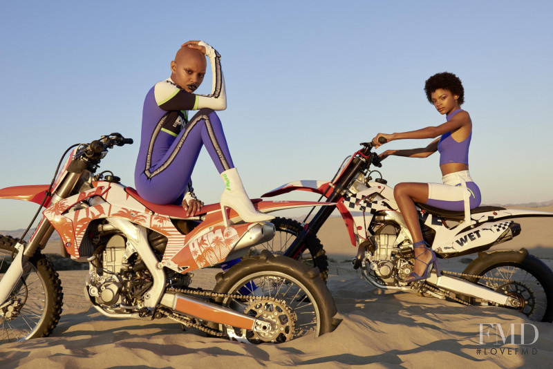 PUMA x Fenty advertisement for Spring/Summer 2018