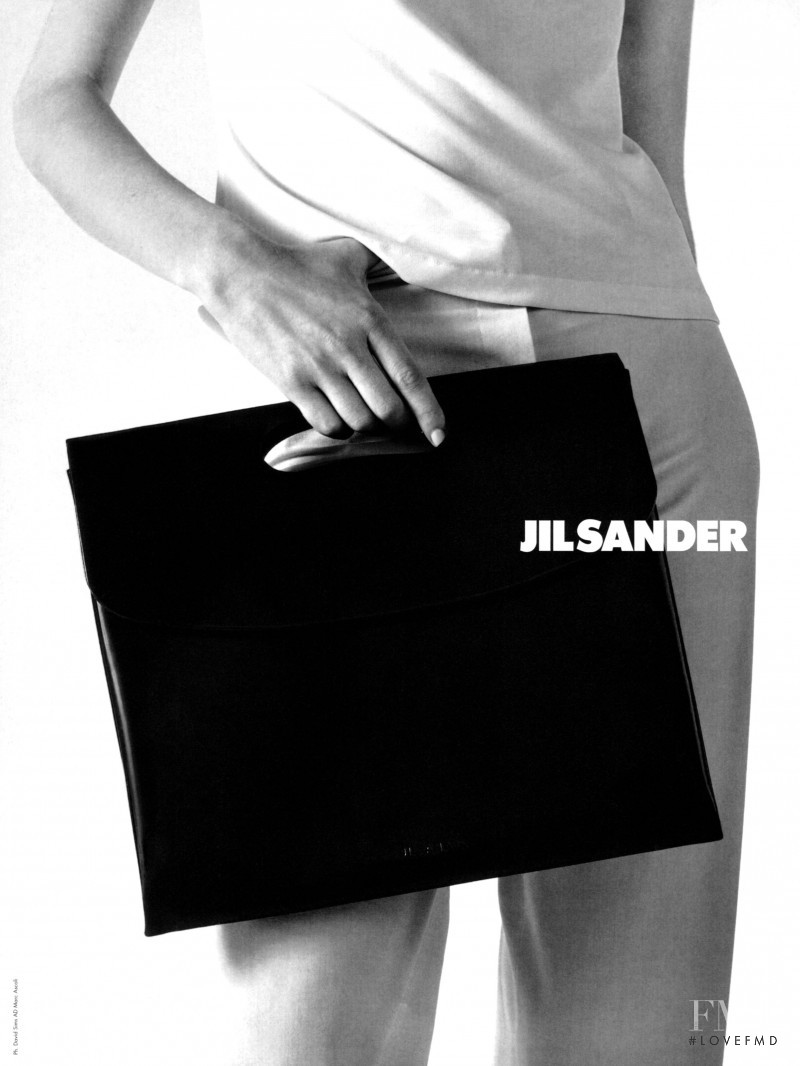 Stella Tennant featured in  the Jil Sander advertisement for Spring/Summer 1997