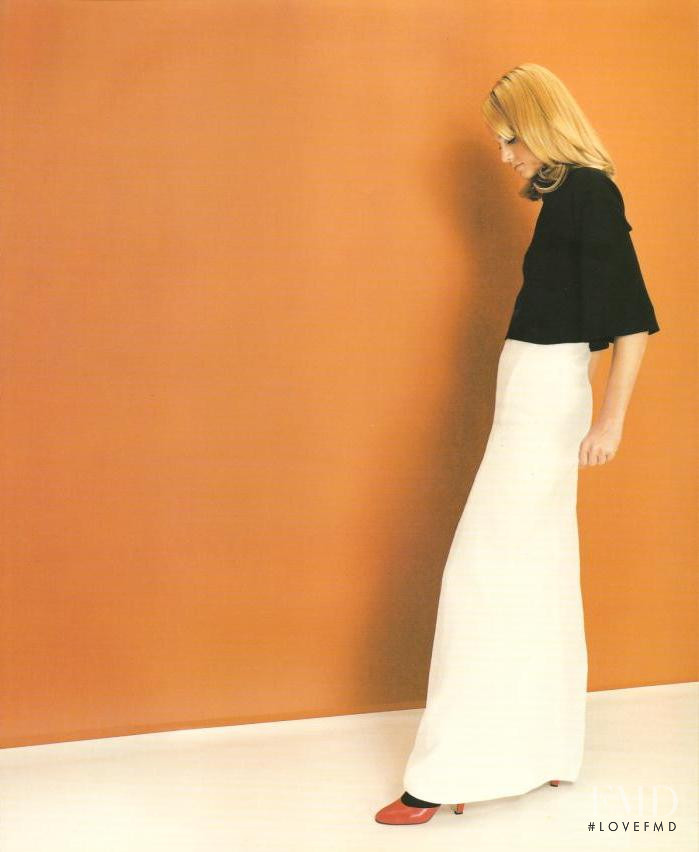 Amber Valletta featured in  the Jil Sander advertisement for Autumn/Winter 1995