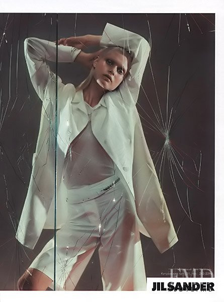 Malgosia Bela featured in  the Jil Sander advertisement for Spring/Summer 2000