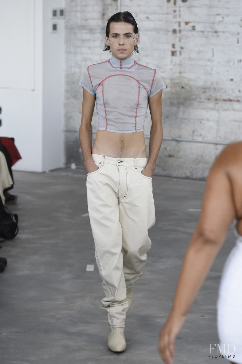 Eckhaus Latta fashion show for Spring/Summer 2018