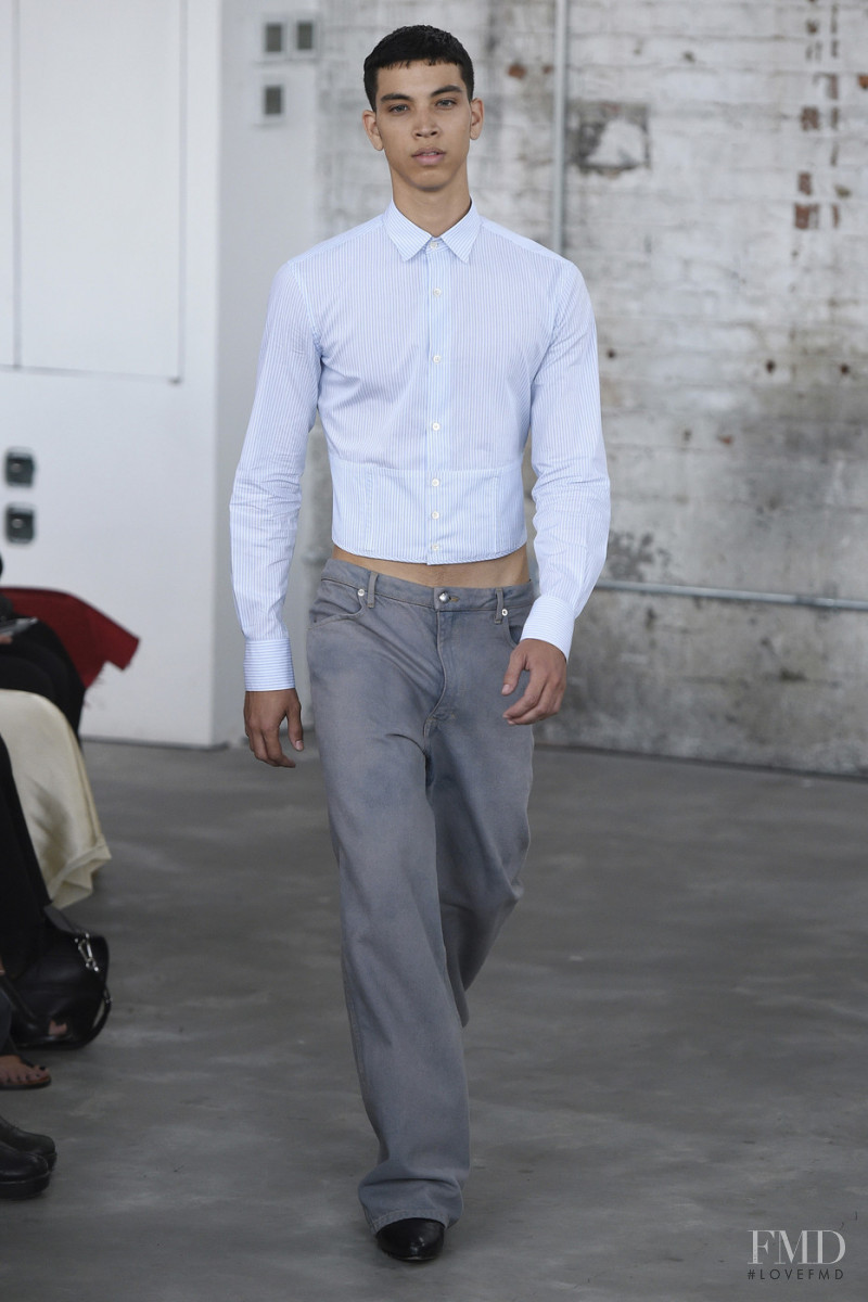 Eckhaus Latta fashion show for Spring/Summer 2018