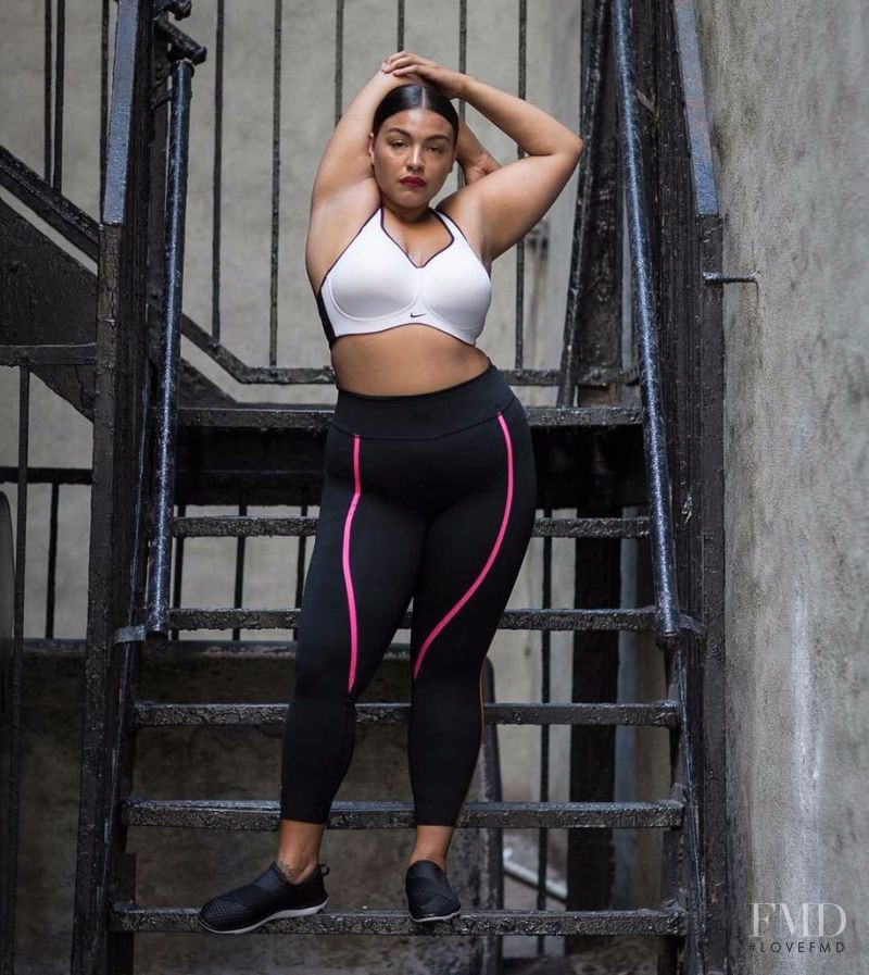 Paloma Elsesser featured in  the Nike advertisement for Summer 2016